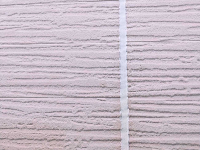 サイディングのつなぎ目施工完了